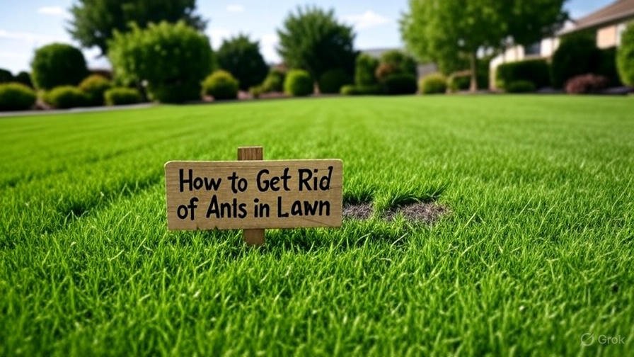How to Get Rid of Ants in Lawn