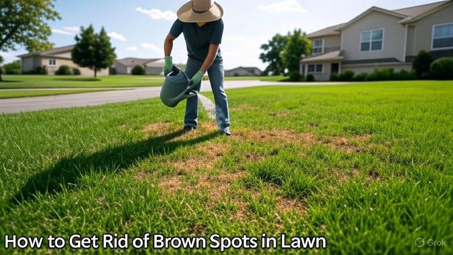 How to Get Rid of Brown Spots in Lawn