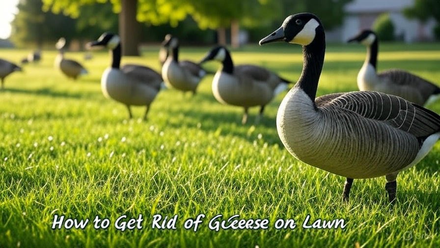 How to Get Rid of Geese on Lawn