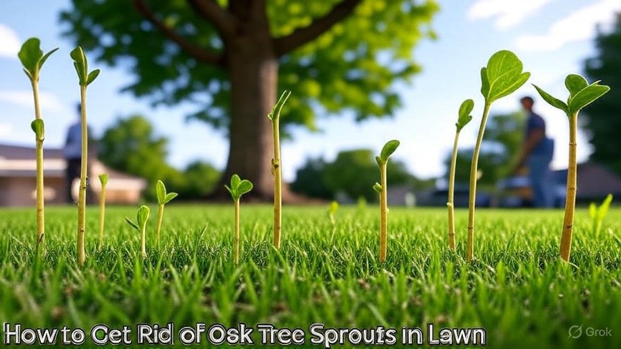 How to Get Rid of Oak Tree Sprouts in Lawn