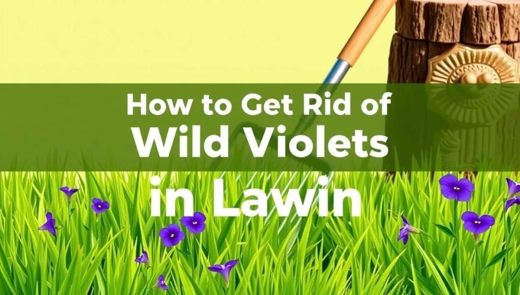 How to Get Rid of Wild Violets in Lawn