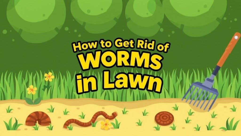 How to Get Rid of Worms in Lawn